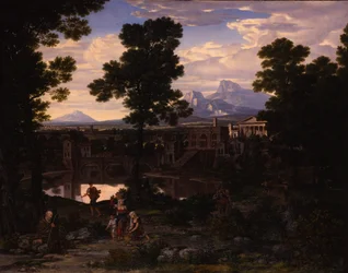 Italienische Landschaft, ca. 1805